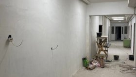Завершается ремонт помещений гериатрического отделения